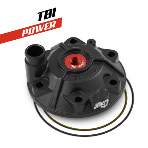 S3 Effekt Topp KTM/HQ/GG 250 TBI, SX/TC 23-,EXC/TE/MC/EC 24-25, Svart