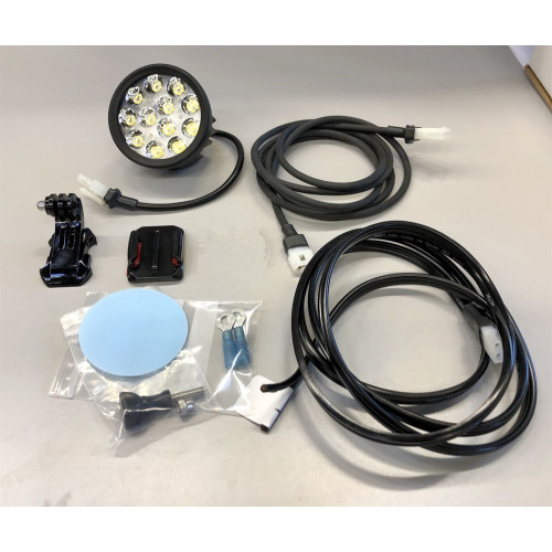 EMX Hjälmlampa Led 45W, hojkit