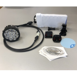 EMX Hjälmlampssats Led 45W, med batteri EMX Hjälmlampssats Led 45W, med batteri