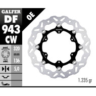 Galfer Wave framskiva flytande 320mm - KTM 790 Adv R 19- Rally 20-, Norden