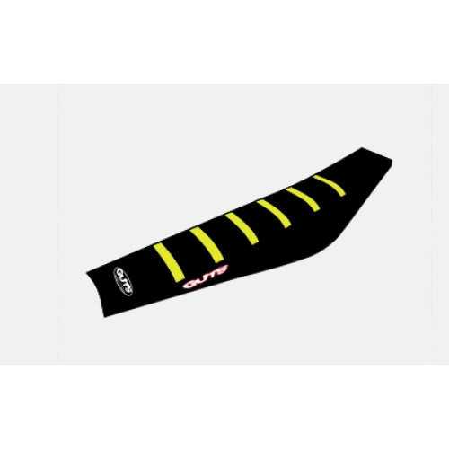 Ribbed Cover High, Black/Neon Yellow, Triumph 250MX 2024