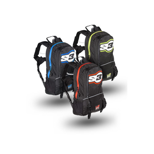 S3 Backpack + Hydration O2 Max Blå