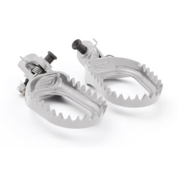 S3 Punk Bak/Låg, Beta 20-,GG 24-,KTM/HQ MX/End 23-/24-Steel-8/-5mm,Silv