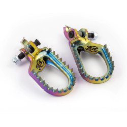 S3 Ti Fotpinnar Rainb Back Triumph TFE/TFX 24/25- Ti, -8mm back