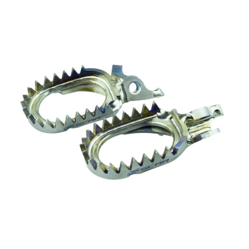 Scar Anti Mud Titanium Fotpinnar - Triumph TF250/TF450 24-