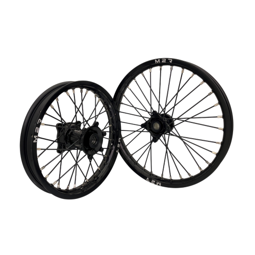 M2R Hjulset 19/16 KTM,Husqvarna, GasGas 2025 Svart/Svart/Svart/Silver