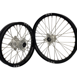 M2R Hjulset 19/16 KTM,Husqvarna, GG 2025, Silver/Svart/Silver/Silver