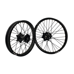 M2R Hjulset 21/18 KTM 13-25, HQ 14-, GG 21-, Svart/Svart/Svart/Silver