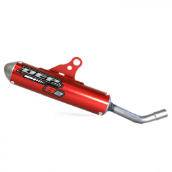 DEP, Ljuddämpare Röd (FS), KTM 25 85 SX, Husqvarna 25 TC 85, GasGas 25 MC 85