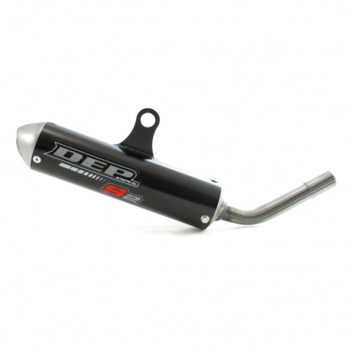 DEP, Ljuddämpare Svart, KTM 24-26 65 SX, Husqvarna 24-25 TC 65, 26 TC 65, GasGas 24 MC 65, 26 MC 65