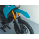 Rtech, Hög Framskärm Kit + Gaffelbensskydd, Cyan Tenere 700