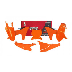 Rtech, Plastkit, ORANGE, KTM 23-24 450 SX-F, 23-24 250 SX/250 SX-F, 23-24 350 SX-F, 23-24 125 SX/300 SX