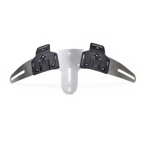 LEDX Helmet mount for Enduro double, 2 lamp holders LX-mount