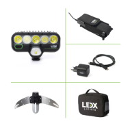 LEDX Enduro Kit Lite 141 Wh Batteri LEDX Enduro Kit Lite 141 Wh Batteri