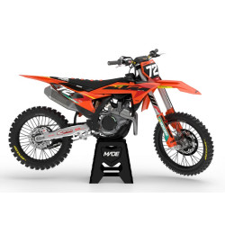 KTM Stock 25 Röd komplett dekalkit KTM Stock 25 Röd komplett dekalkit