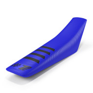 Onegripper Sadelöverdrag - Ribbat Blå/Svart Onegripper Sadelöverdrag - Ribbat Blå/Svart