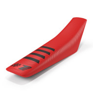 Onegripper Sadelöverdrag - Ribbat Röd/Svart Onegripper Sadelöverdrag - Ribbat Röd/Svart