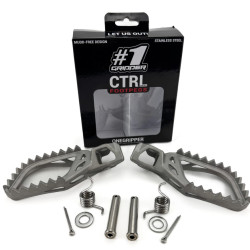Onegripper CTRL Fotpinnar 5mm ner, 5mm Bak - KTM/HQV/GG 