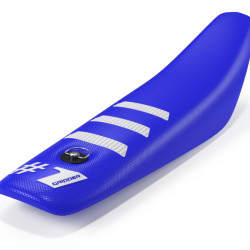 Onegripper Sadelöverdrag - LIGHT RIB Mini Blå/Vit