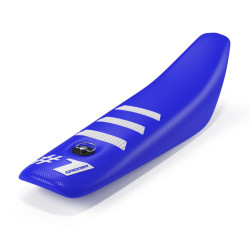 Onegripper Sadelöverdrag - LIGHT RIB Mini Blå/Vit