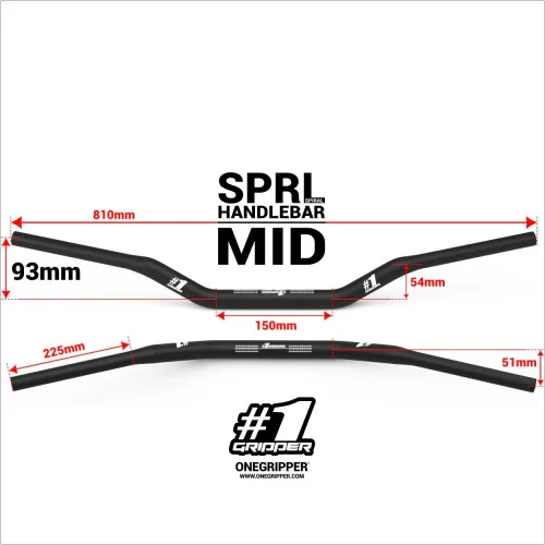 Onegripper SPRL (Spiral) Handlebar MID 93mm Onegripper SPRL (Spiral) Handlebar MID 93mm