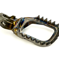 Onegripper Ti-CTRL Fotpinnar - Mud-Free - Honda 5mm ner / 5mm bakåt