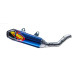 FMF FACTORY 4.1 RCT TITANIUM (Slip-On) Triumph TF250 24-26