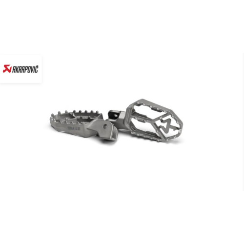Akrapovic Fotpinnar Titan