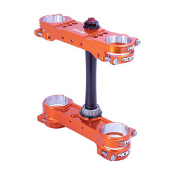 XTrig ROCS Pro Triple Clamp - KTM WP48 Orange XTrig ROCS Pro Triple Clamp - KTM WP48 Orange