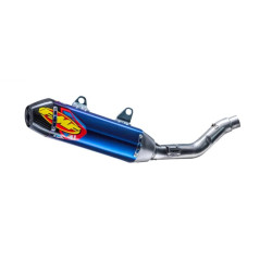 FMF FACTORY 4.1 Anodiserad Titan Kolfiber Endcap CRF250R 25-