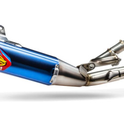 FMF FACTORY 4.1 RCT Titan/Carbon End Cap WR250F / YZ250F