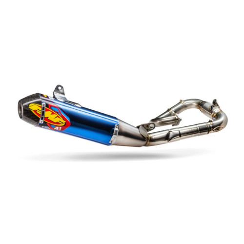 FMF FACTORY 4.1 RCT Titan/Carbon End Cap WR250F / YZ250F