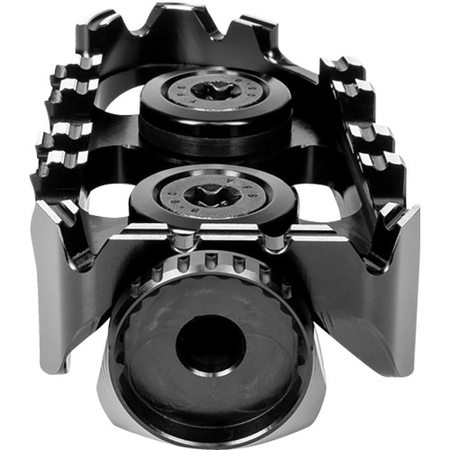 Gilles TECH-X Enduro Fotpinnar Svart
