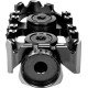 Gilles TECH-X Enduro Fotpinnar Svart