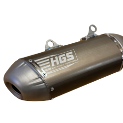 HGS Slip-On Ljuddämpare Enduro FE/EXCF/ECF 250-501 2024-