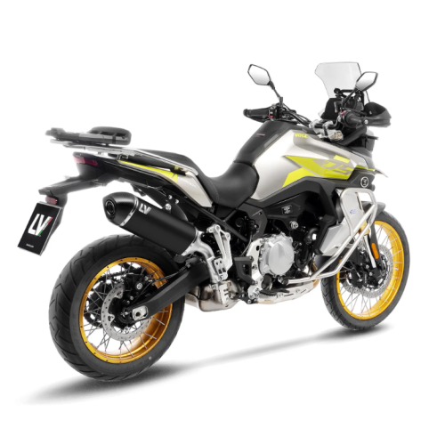 Leovince LV-14 Slip-On Black Edition Ljuddämpare Voge DS900X