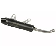 HGS Ljuddämpare Svart Kolfiber End Cap 2T Racing KTM 85 SX 2025 HGS Ljuddämpare Svart Kolfiber End Cap 2T Racing KTM 85 SX 2025