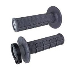 ODI Half Waffle MX Lock-On Grip Set 2 & 4 Stroke Grå ODI Half Waffle MX Lock-On Grip Set 2 & 4 Stroke Grå