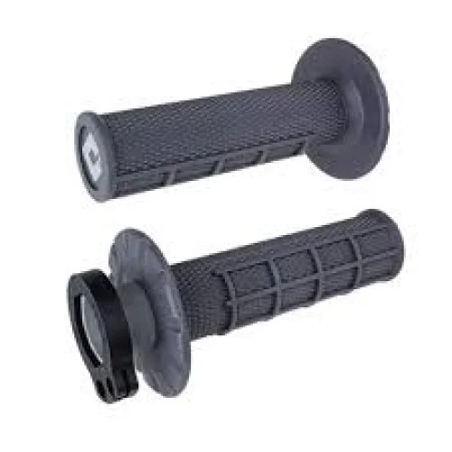 ODI Half Waffle MX Lock-On Grip Set 2 & 4 Stroke Grå ODI Half Waffle MX Lock-On Grip Set 2 & 4 Stroke Grå