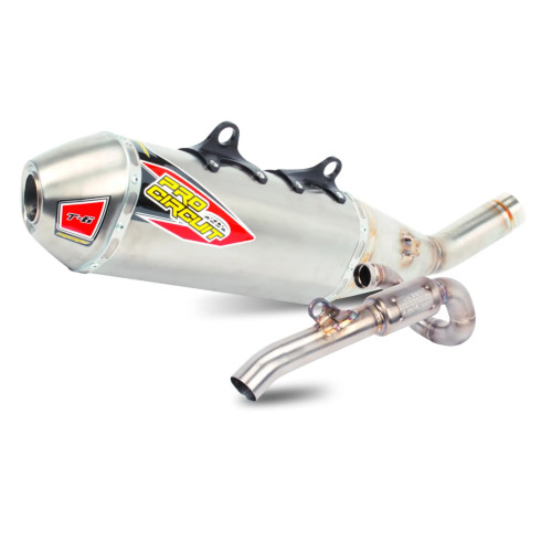 T-6 BC Rostfritt/Titan Avgassystem Triumph TF250-X