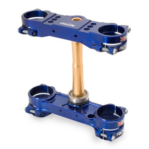 Xtrig ROCS Tech Styrkrona - 22mm Offset Blå Sherco 2025-