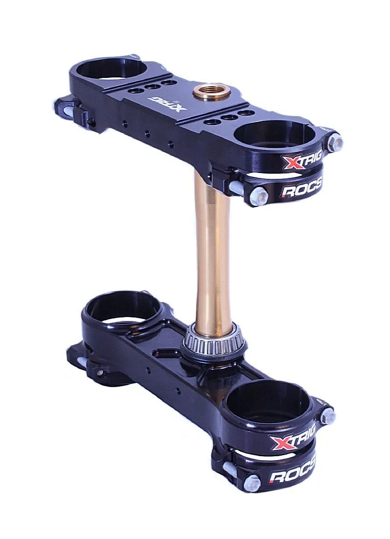 XTrig ROCS Tech Triple Clamp, 22mm Offset KTM SX/SXF 23- EXC 24-