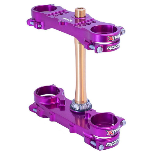 Xtrig ROCS Triple Clamp 'TECH' YZ125 15- Lila Xtrig ROCS Triple Clamp 'TECH' YZ125 15- Lila