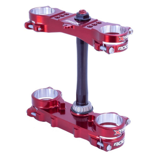 X-Trig ROCS Tech Triple Clamp, 20-22mm Offset, Bronze/Brun YZ250F 24- YZ450F 23- X-Trig ROCS Tech Triple Clamp, 20-22mm Offset, Bronze/Brun YZ250F 24- YZ450F 23-