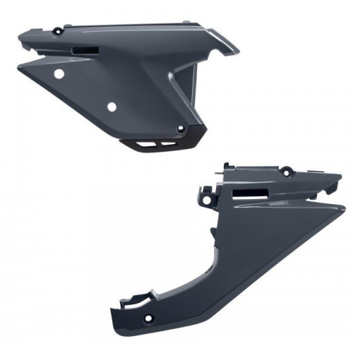 Polisport, Sidokåpa, Grå, SHERCO 25 450 SEF FACTORY, 25 250 SE FACTORY/250 SEF FACTORY, 25 125 SE FACTORY/300 SE FACTORY/300 SEF FACTORY/500 SEF FACTORY