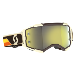 Scott Glasögon Fury de brown/bei yel chro wks Scott Glasögon Fury de brown/bei yel chro wks