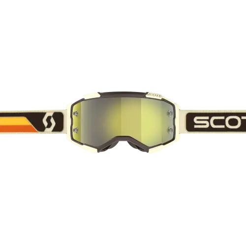 Scott Glasögon Fury de brown/bei yel chro wks Scott Glasögon Fury de brown/bei yel chro wks