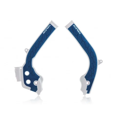 Acerbis Ramskydd X-Grip SX/SXF/FC 16-18 EXC-F/FE 17-19 Vit/Blå Acerbis Ramskydd X-Grip SX/SXF/FC 16-18 EXC-F/FE 17-19 Vit/Blå