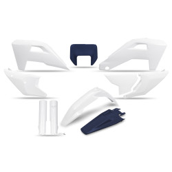 UFO Plastkit m. Gaffelbensskydd Husqvarna 999C