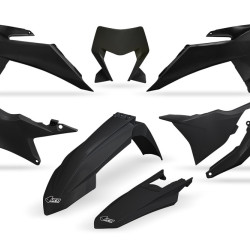 UFO Plastkit KTM EXC/EXC-F 2026- Svart
